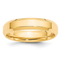10KY 5mm Bevel Edge Comfort Fit Band Size 4