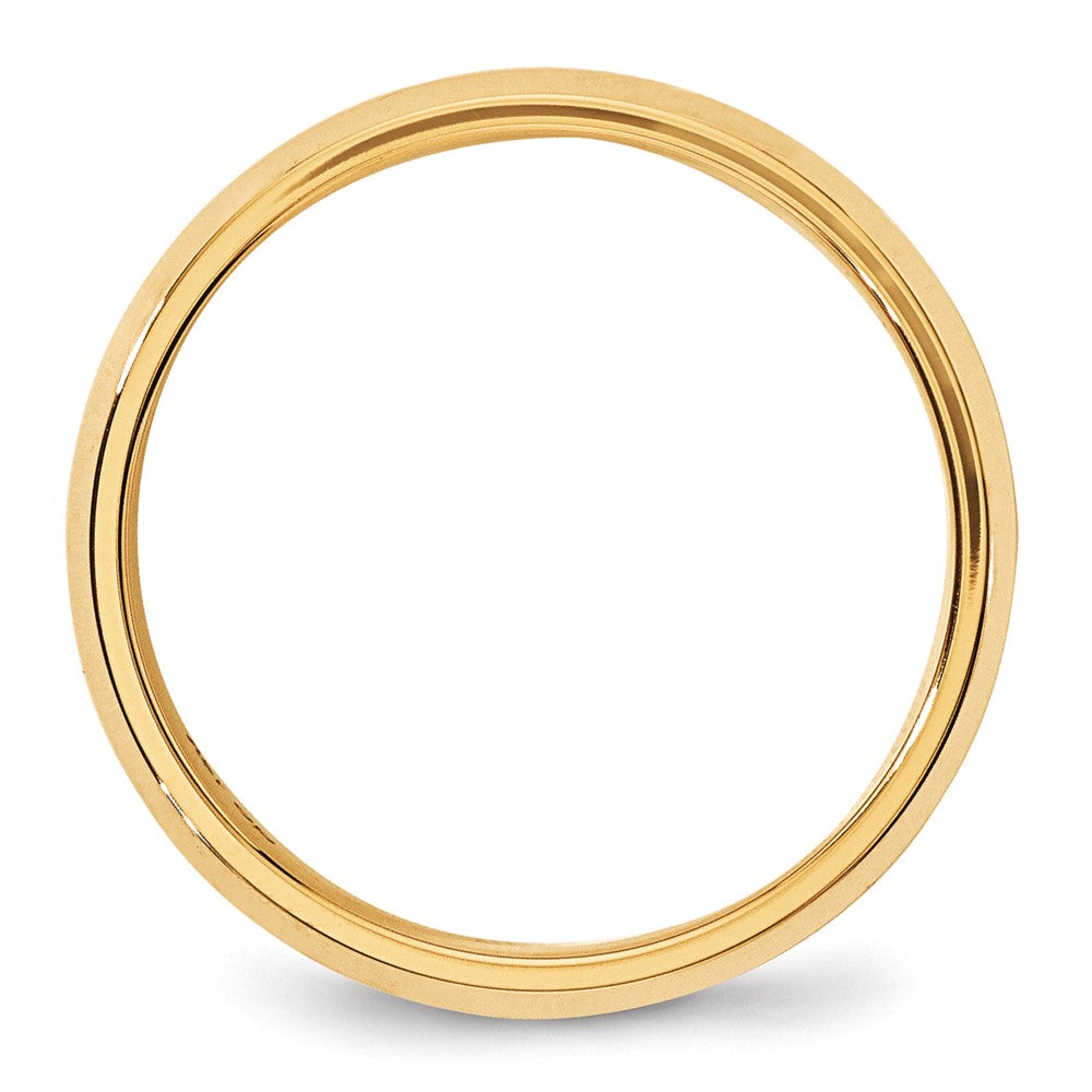 10KY 6mm Bevel Edge Comfort Fit Band Size 4
