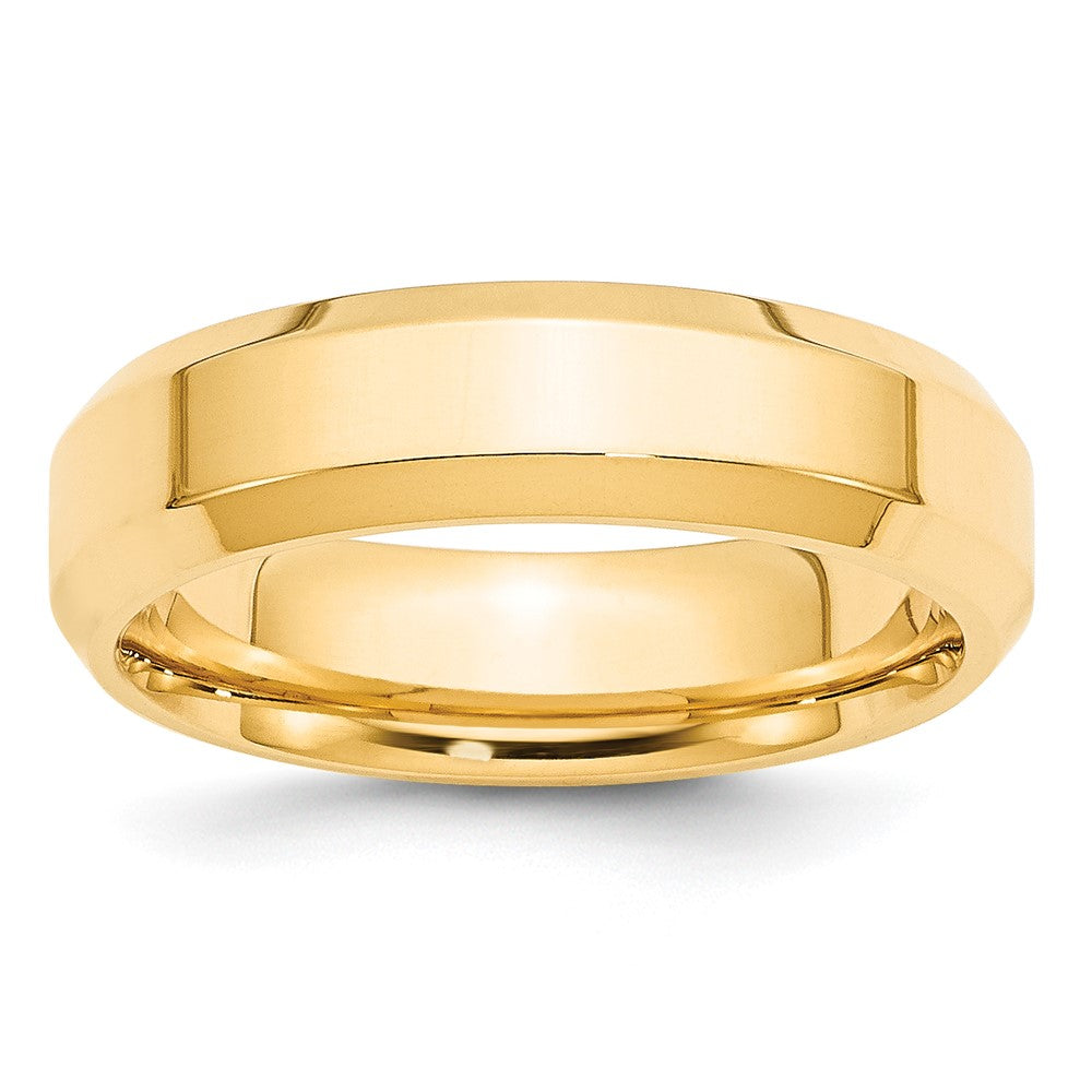 10KY 6mm Bevel Edge Comfort Fit Band Size 4.5