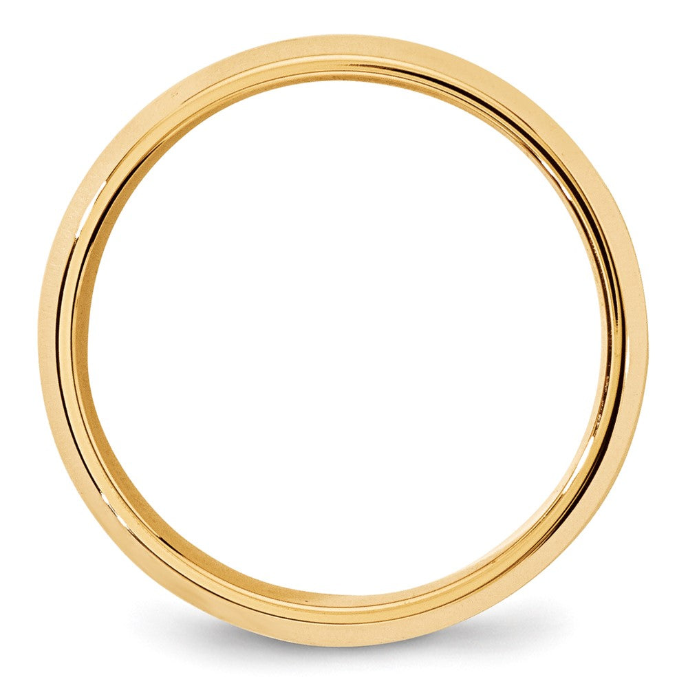 10KY 7mm Bevel Edge Comfort Fit Band Size 4
