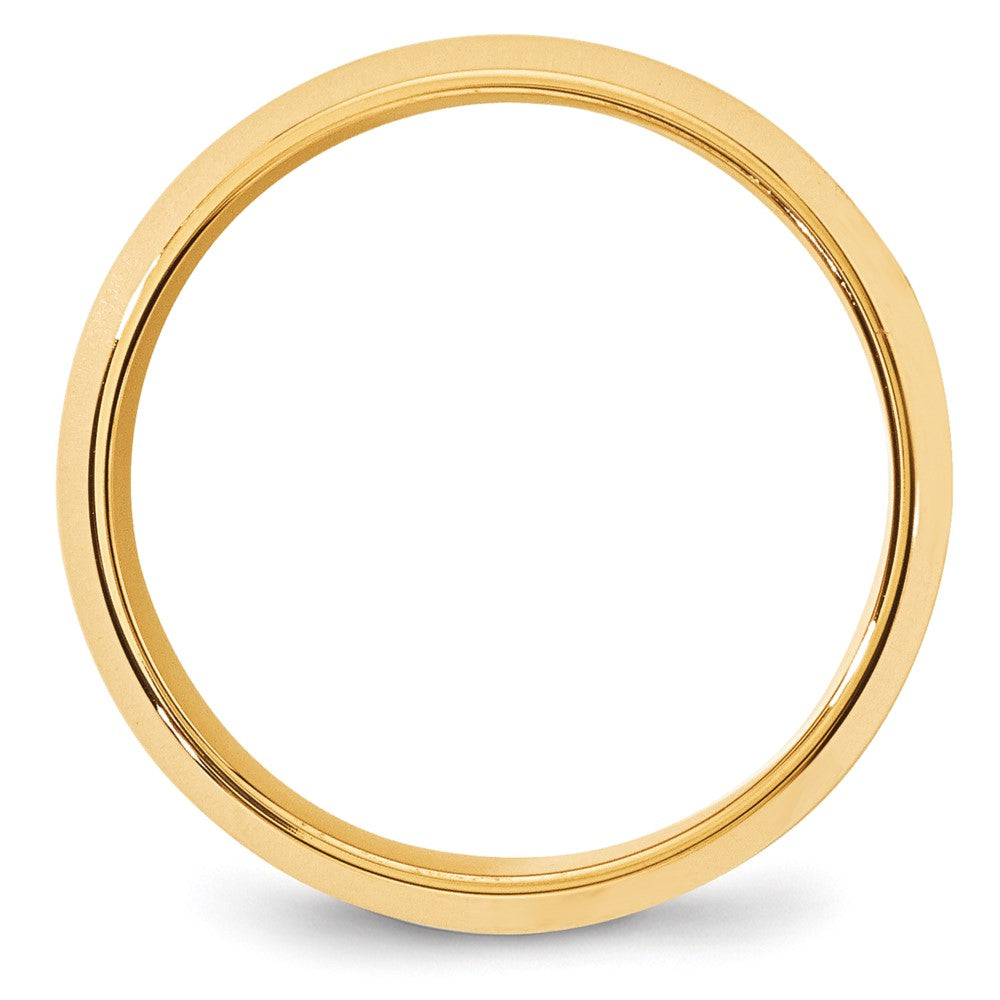 10KY 8mm Bevel Edge Comfort Fit Band Size 8