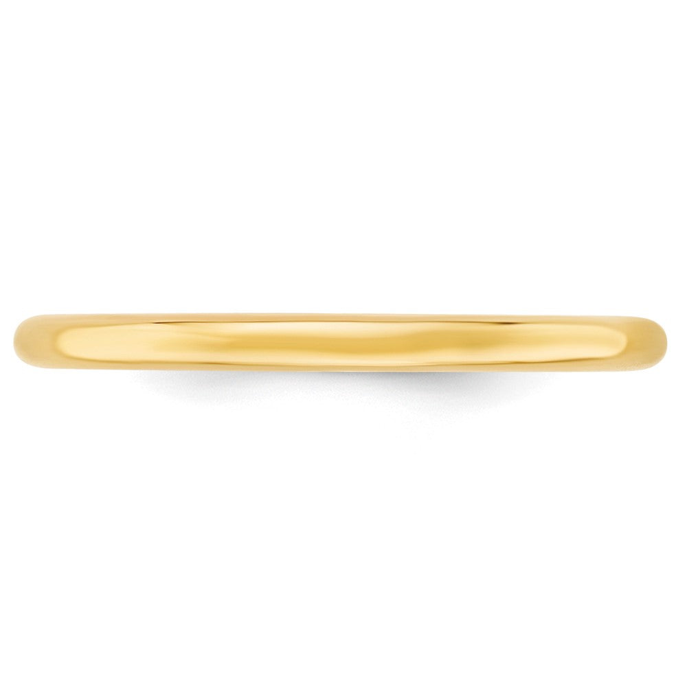 10KY 2mm Standard Comfort Fit Band Size 8.5