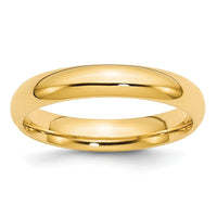 10KY 4mm Standard Comfort Fit Band Size 9