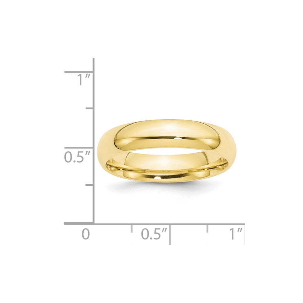 10KY 5mm Standard Comfort Fit Band Size 9