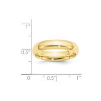 10KY 5mm Standard Comfort Fit Band Size 5