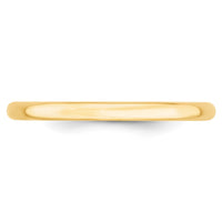 10KY 2mm LTW Comfort Fit Band Size 10