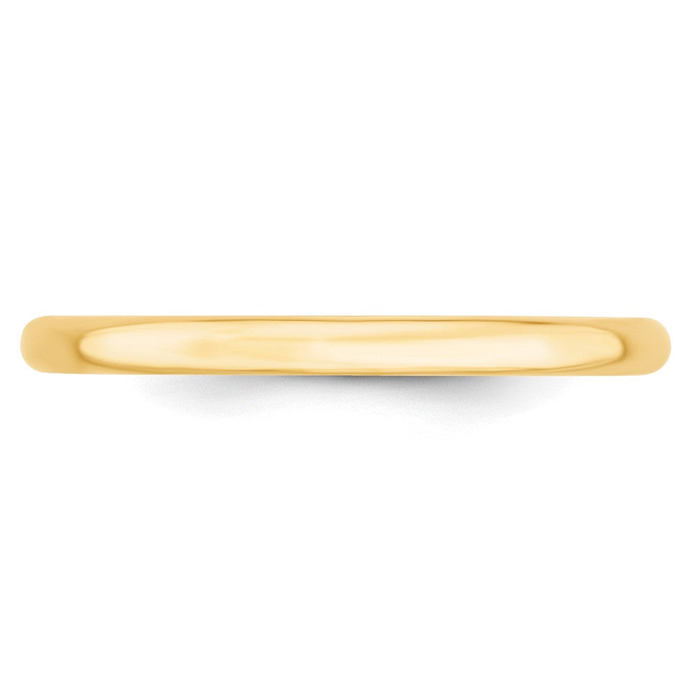 10KY 2mm LTW Comfort Fit Band Size 9.5