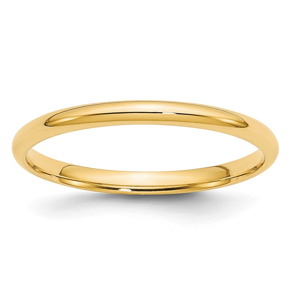 10KY 2mm LTW Comfort Fit Band Size 10.5