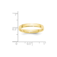 10KY 3mm LTW Comfort Fit Band Size 8