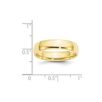 10KY 5mm LTW Comfort Fit Band Size 6.5