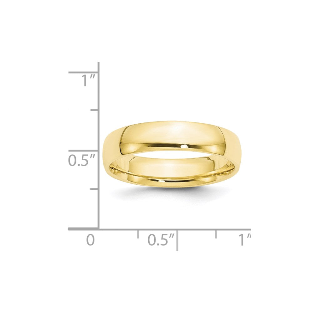 10KY 5mm LTW Comfort Fit Band Size 6