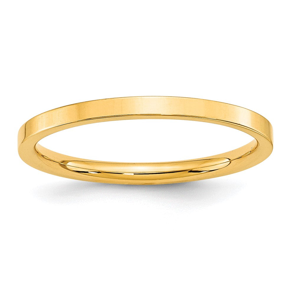 10KY 2mm Standard Flat Comfort Fit Band Size 12