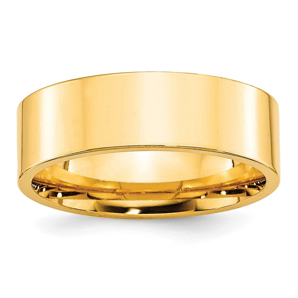 10KY 7mm Standard Flat Comfort Fit Band Size 11.5