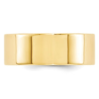 10KY 8mm Standard Flat Comfort Fit Band Size 10