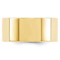 10KY 10mm Standard Flat Comfort Fit Band Size 9