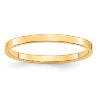10KY 2mm LTW Flat Band Size 5