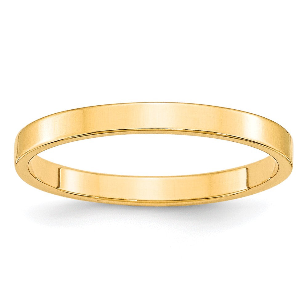 10KY 2.5mm LTW Flat Band Size 8