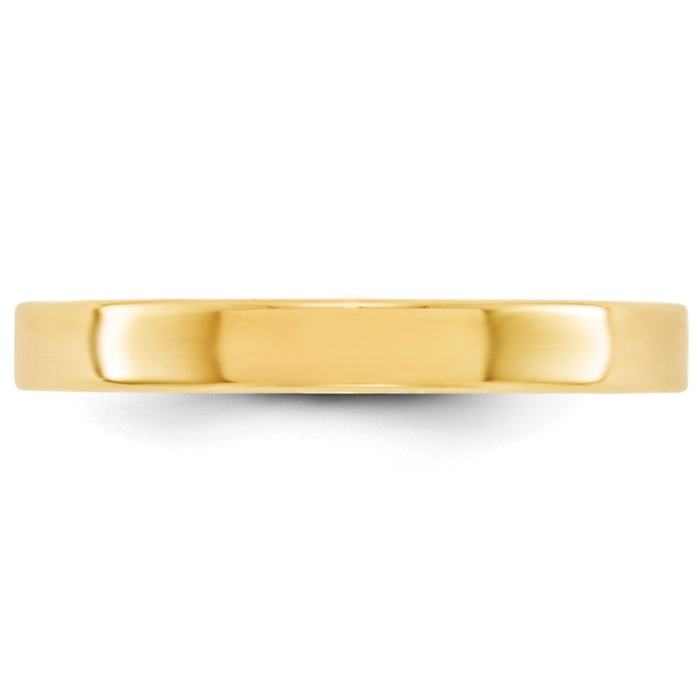 10KY 3mm LTW Flat Band Size 7