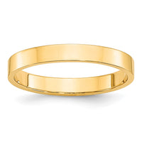 10KY 3mm LTW Flat Band Size 11.5