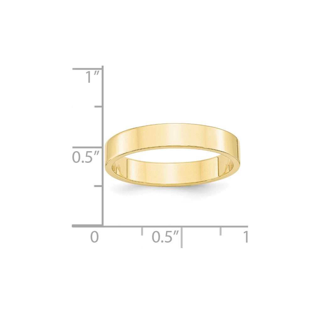 10KY 4mm LTW Flat Band Size 6.5