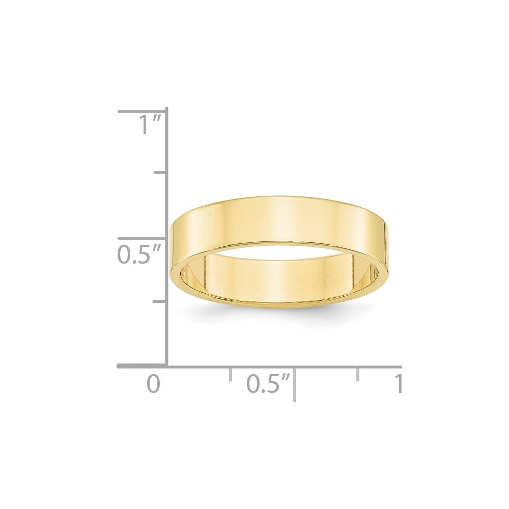 10KY 5mm LTW Flat Band Size 11