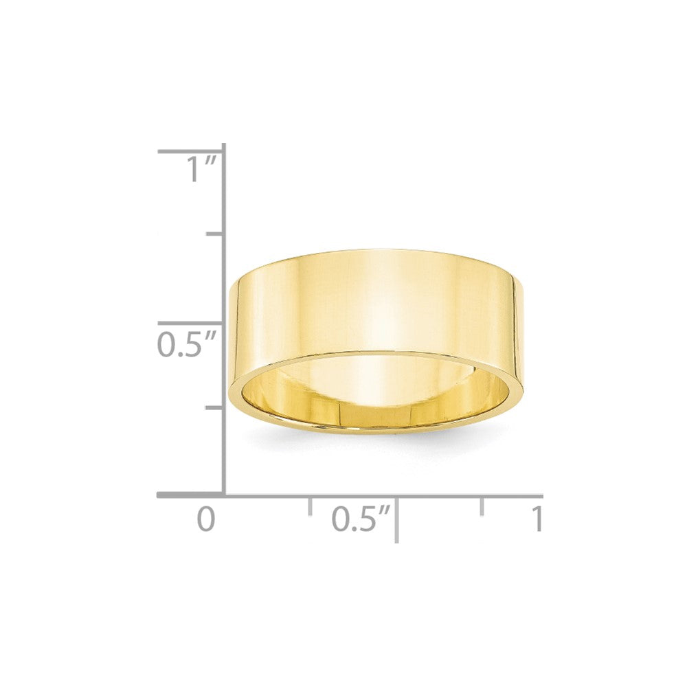 10KY 8mm LTW Flat Band Size 7