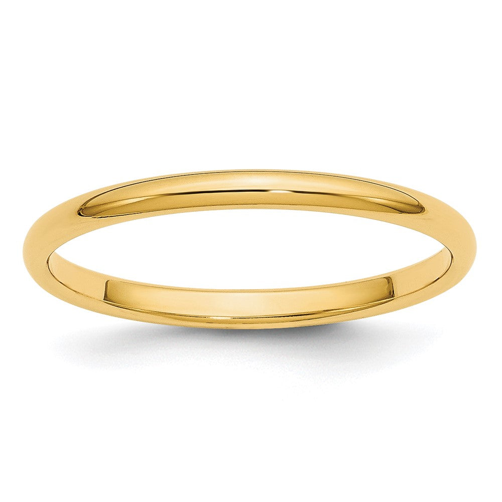 10KY 2mm Half Round Band Size 13