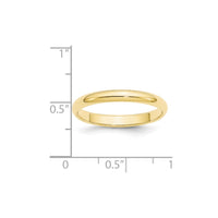 10KY 3mm Half Round Band Size 5.5
