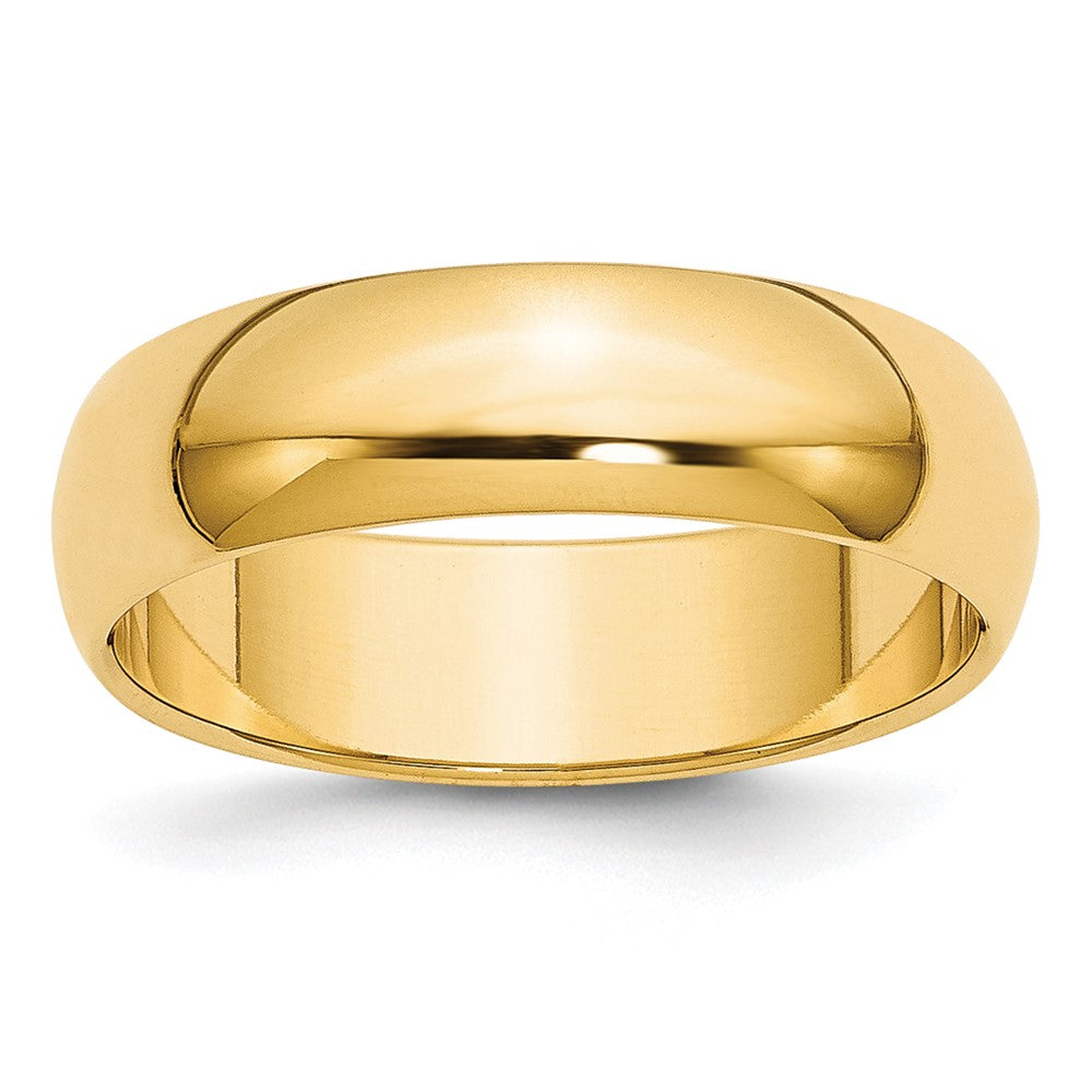 10KY 6mm Half Round Band Size 13.5