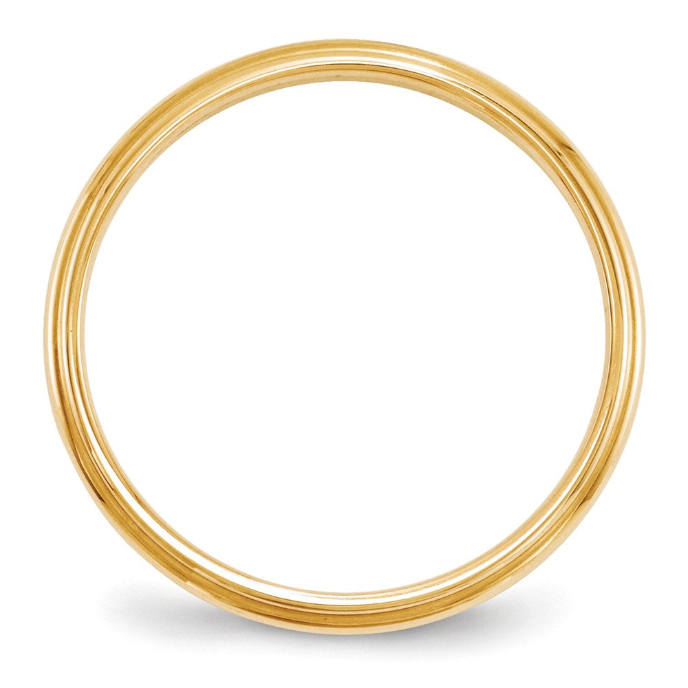 10KY 2.5mm Half Round with Edge Band Size 6