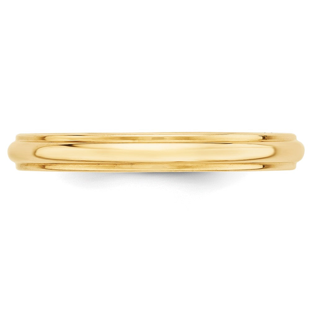 10KY 3mm Half Round with Edge Band Size 10.5