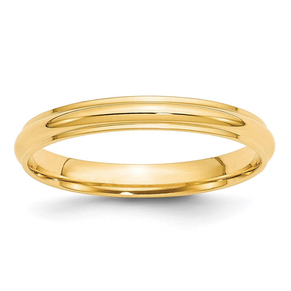 10KY 3mm Half Round with Edge Band Size 7