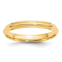 10KY 3mm Half Round with Edge Band Size 7