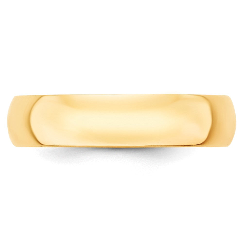 10KY 5mm LTW Half Round Band Size 9