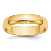 10KY 5mm LTW Half Round Band Size 4.5