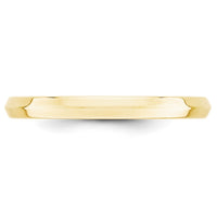 10KY 2.5mm Knife Edge Comfort Fit Band Size 4.5