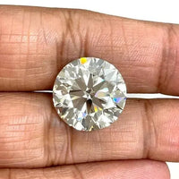 2.50 Ct Lab-Grown CVD Diamond 8.95 mm Round D - F, IF Clarity, Certified Diamond ABC Jewelery