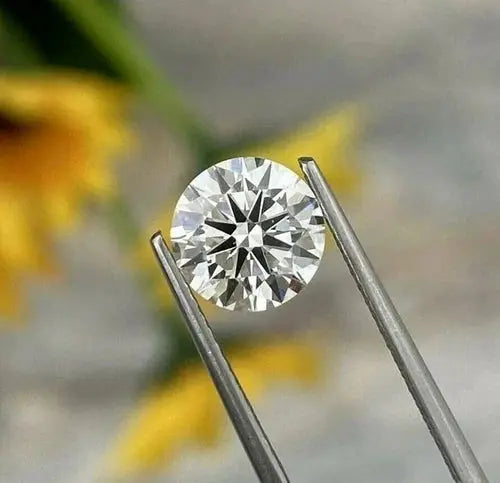 2.50 Ct Lab-Grown CVD Diamond 8.95 mm Round D - F, IF Clarity, Certified Diamond ABC Jewelery