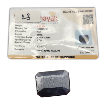 AA+ QUALITY NATURAL BLUE SAPPHIRE, BLUE COLORED, WEIGHT 5.58 Cts. GEM_ABC_23 ABC Jewelries