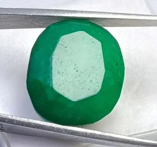 27.70 Carat Natural Green Emerald IGL Certified 20x18mm Oval Cut Gemstone 5OSE ABC Jewelery