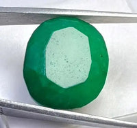 27.70 Carat Natural Green Emerald IGL Certified 20x18mm Oval Cut Gemstone 5OSE ABC Jewelery