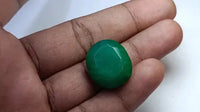 27.70 Carat Natural Green Emerald IGL Certified 20x18mm Oval Cut Gemstone 5OSE ABC Jewelery