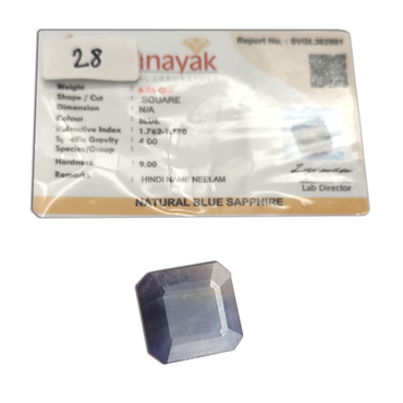 A+ QUALITY NATURAL BLUE SAPPHIRE, BLUE COLORED, WEIGHT 6.26 Cts. GEM_ABC_28 ABC Jewelries