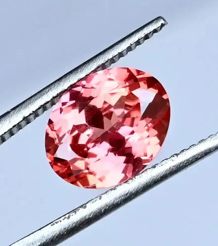 3.35 Ct Natural Ceylon Orange Sapphire Stunning Certified Oval Loose Gemstone ABC Jewelery