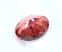 3.35 Ct Natural Ceylon Orange Sapphire Stunning Certified Oval Loose Gemstone ABC Jewelery