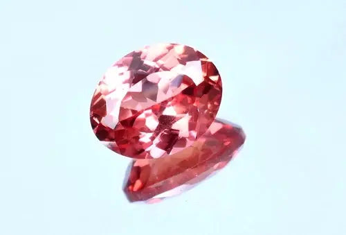 3.35 Ct Natural Ceylon Orange Sapphire Stunning Certified Oval Loose Gemstone ABC Jewelery