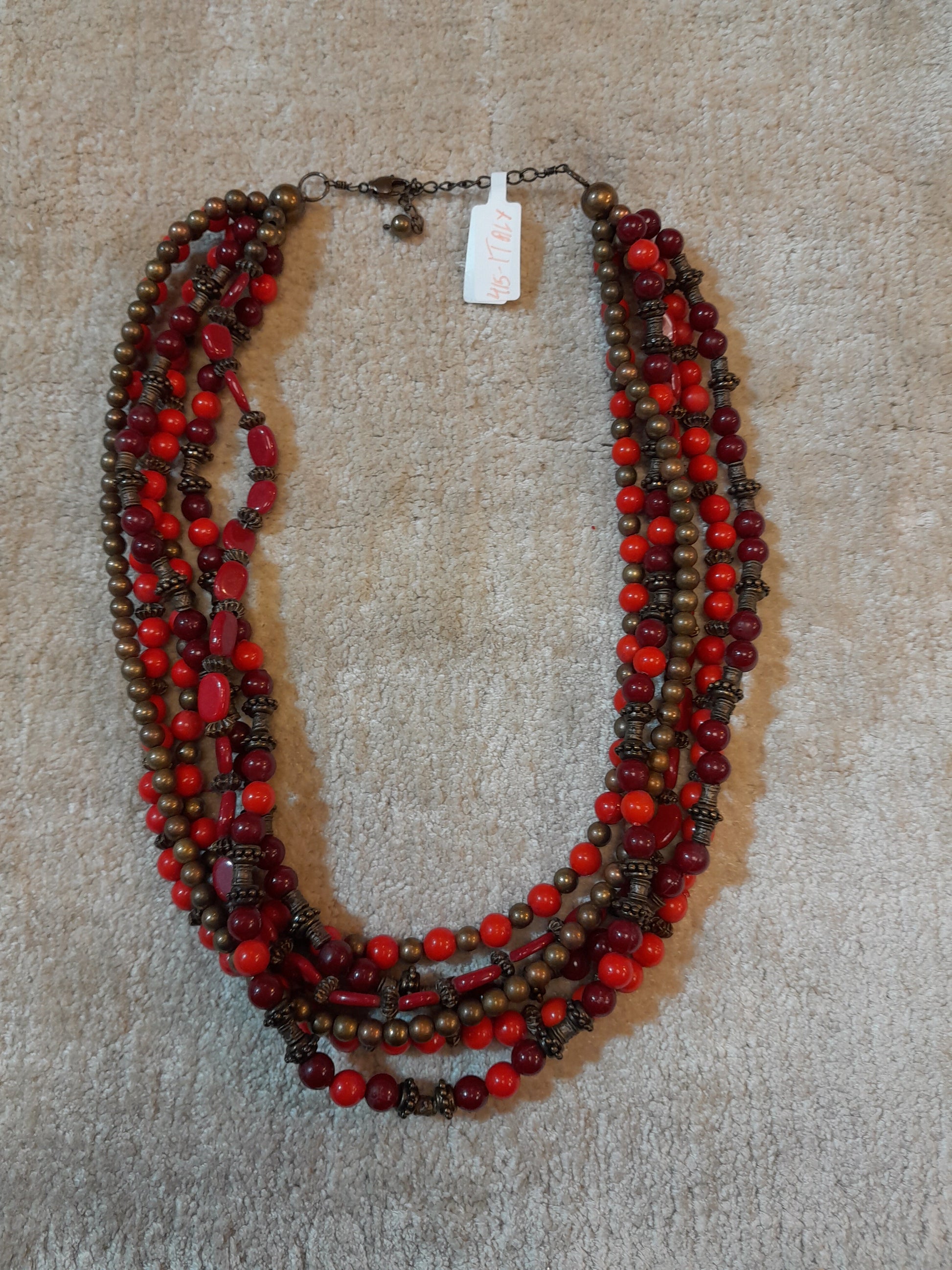 Handmade Necklace #415 ABC Jewelries