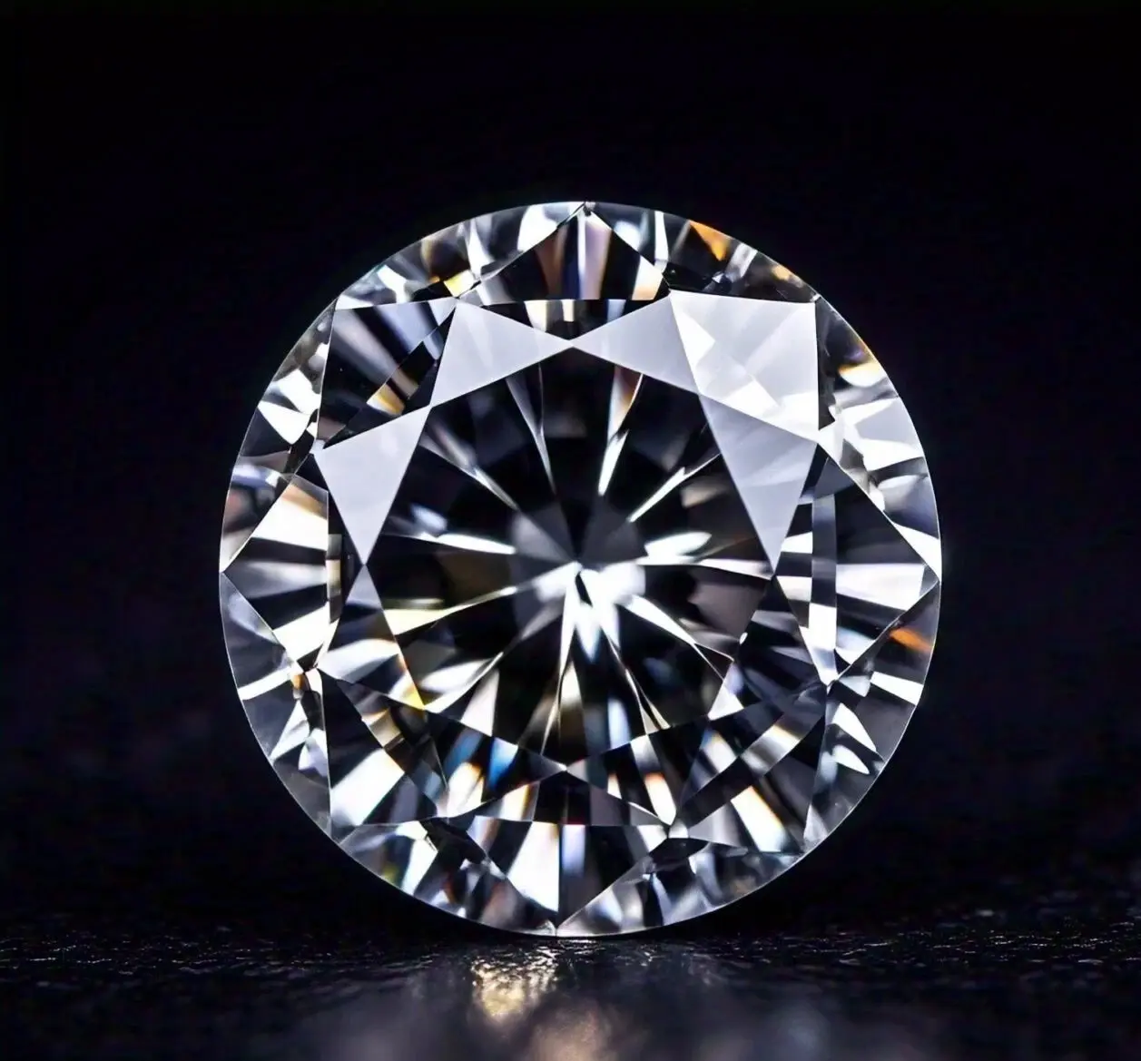5 Ct Round Cut CVD Certified Lab Grown Diamond Natural D Color VVS1 Clarity ABC Jewelery