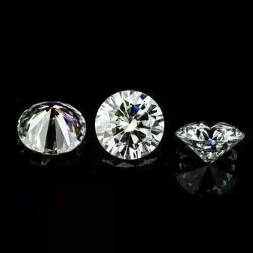 5 Ct Round Cut CVD Certified Lab Grown Diamond Natural D Color VVS1 Clarity ABC Jewelery
