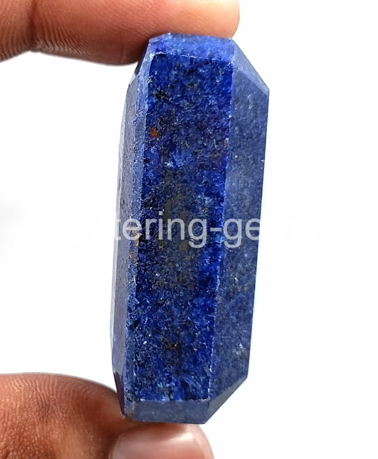 531 Ct Natural African Blue Sapphire Emerald Cut IGL Certified Loose Gemstone SC ABC Jewelery